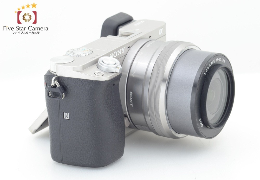 ■美品■ ソニー SONY α6000 パワーズームレンズキット シルバー SONY 【中古】SONY ソニー α6000 シルバー パワーズームレンズ