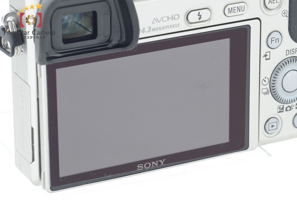 ■美品■ ソニー SONY α6000 パワーズームレンズキット シルバー SONY 【中古】SONY ソニー α6000 シルバー パワーズームレンズ