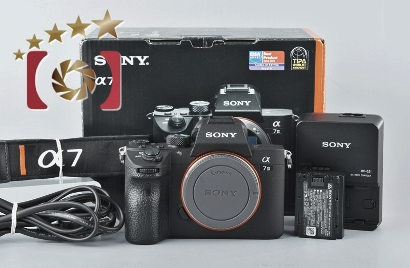 【中古】SONY ソニー α7III ILCE-7M3 ブラック ミラーレス一眼