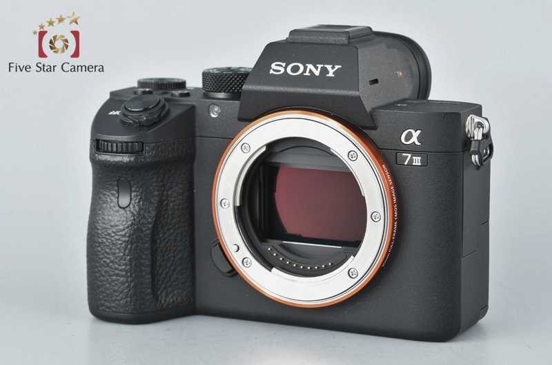 SONY 【中古】SONY ソニー α7III ILCE-7M3 ブラック ミラーレス SONY 【中古】SONY ソニー α7III ILCE-7M3 ブラック ミラーレス