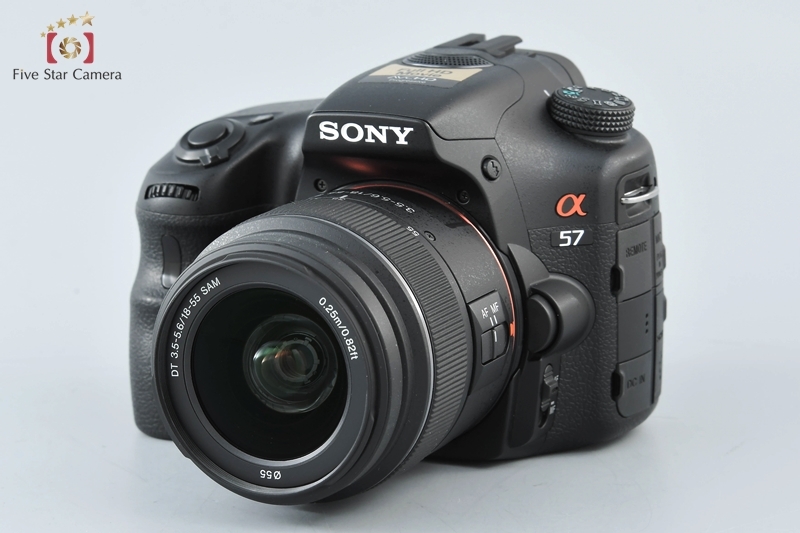 【中古】SONY ソニー α57 ダブルズームレンズキット SLT-A57Y