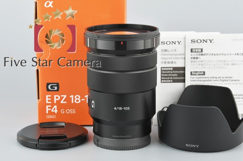 中古】SONY ソニー E PZ 18-105mm f/4 G OSS SELP18105G ブラック