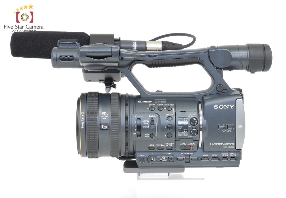 【中古】SONY ソニー HANDYCAM HDR-AX2000 デジタルビデオカメラ