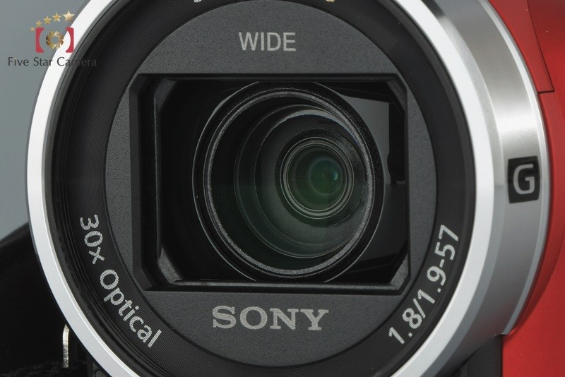 中古】SONY ソニー HANDYCAM HDR-CX680 レッド デジタルビデオカメラの