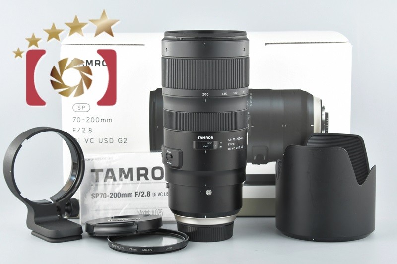 中古】TAMRON タムロン A025 SP 70-200mm f/2.8 Di VC USD G2 ニコン用