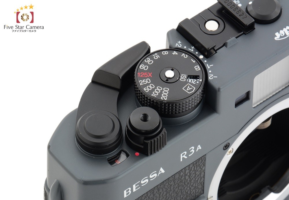 中古】Voigtlander フォクトレンダー BESSA R3A グレー レンジ