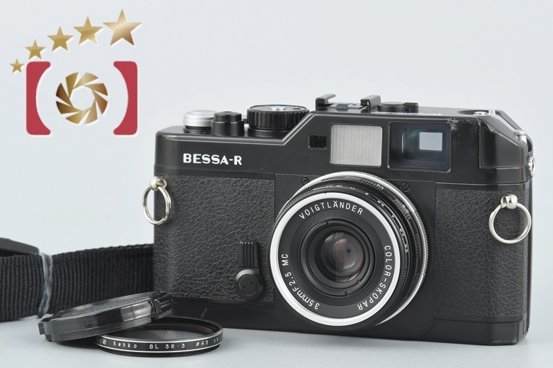 卓抜卓抜Voigtlander フォクトレンダー BESSA-R ブラック COLOR-SKOPAR