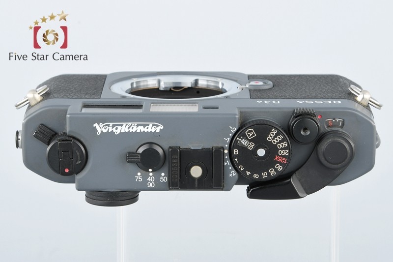 中古】Voigtlander フォクトレンダー BESSA R3A グレー レンジ