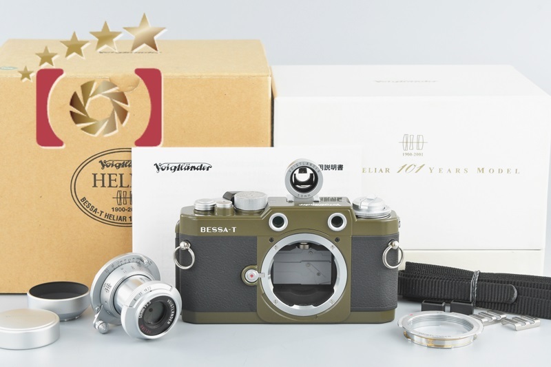 開封未使用品】Voigtlander フォクトレンダー BESSA-T HELIAR 101周年