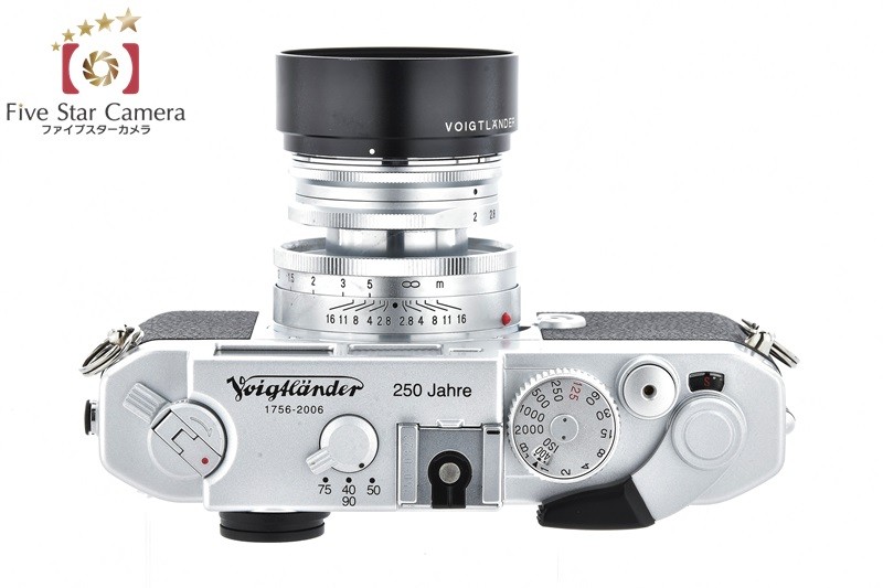 中古】Voigtlander フォクトレンダー BESSA R3M シルバー 250周年記念