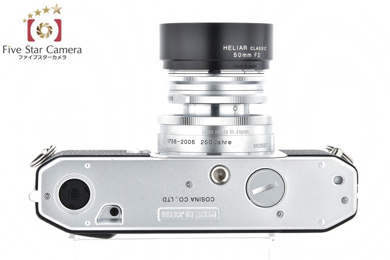 中古】Voigtlander フォクトレンダー BESSA R3M シルバー 250周年記念