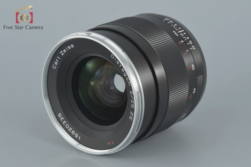 中古】Carl Zeiss カールツァイス Distagon 25mm f/2 ZE T 中古】Carl Zeiss カールツァイス Distagon 25mm f/2 ZE T