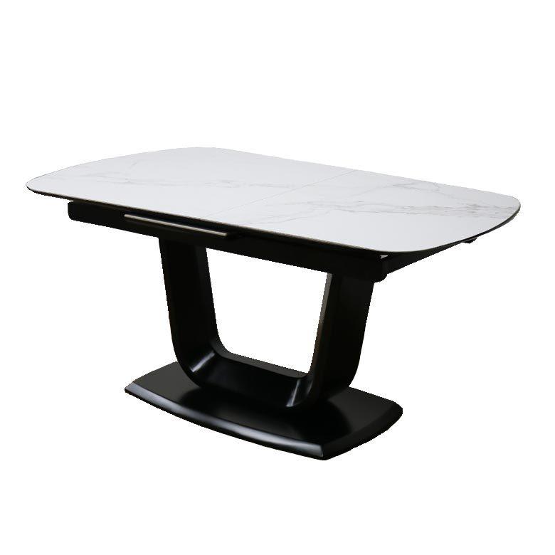ダイニングテーブル 伸長式 セラミック 白 セラミックテーブル 北欧 伸長 テーブル 伸長式テーブル｜fiveseason｜14