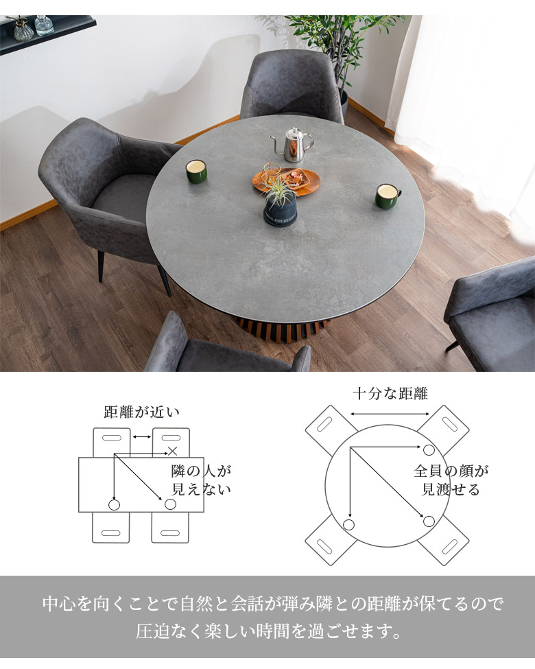 楽天市場】幅182cm 高さ72cm 楕円 ダイニングテーブル 北欧