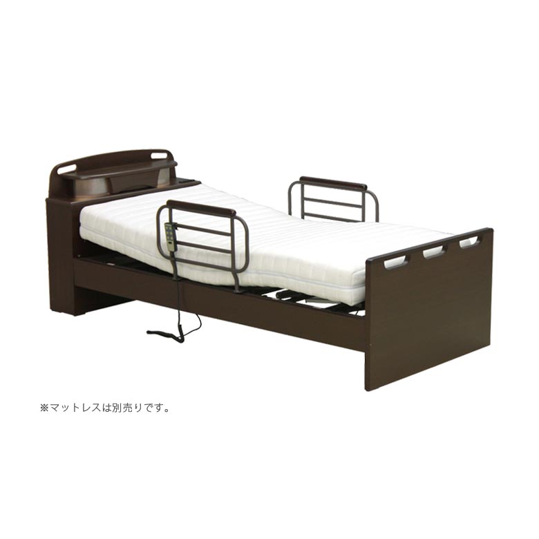 電動ベッド 介護ベッド 収納 2モーター リクライニング 高さ調整 宮  