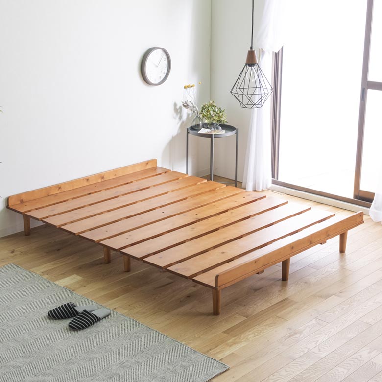 未来商会 セミダブルベッド すのこベッド ステージベッド ベッド 