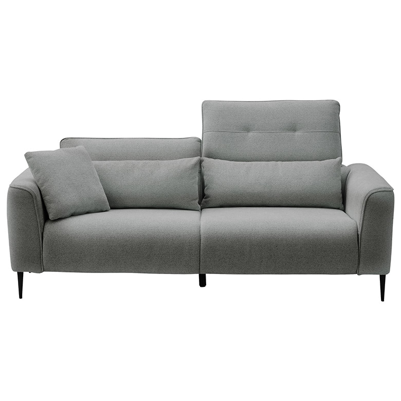 3人掛けソファ ハイバックソファ 2way 幅198cm 背もたれ可動式