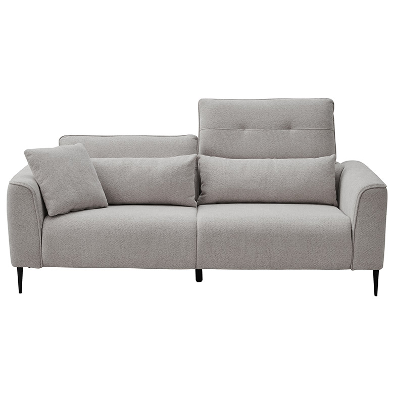3人掛けソファ ハイバックソファ 2way 幅198cm 背もたれ可動式