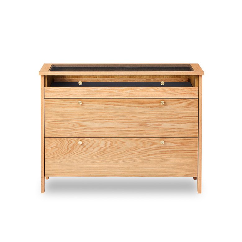 未来商会 リビングチェスト 3段 幅100cm 引き出し おしゃれ 収納