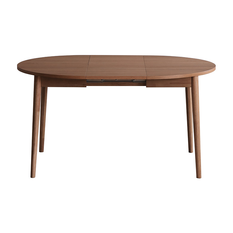 未来商会 ダイニングテーブル 単品 伸長式 丸テーブル 100cm 140cm 木