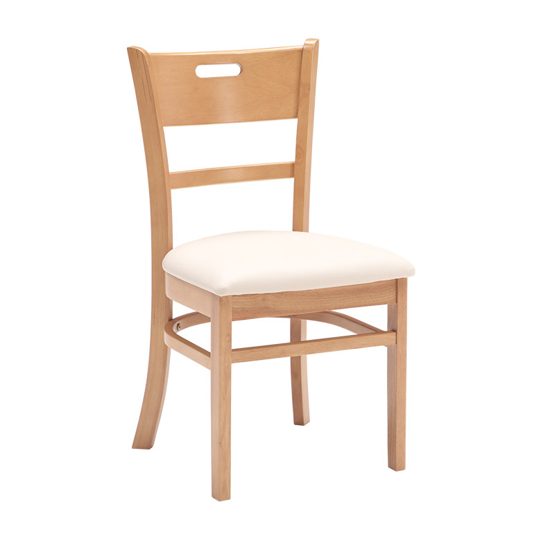 未来商会 ダイニングチェア 2脚セット 木製 北欧 おしゃれ 肘なし