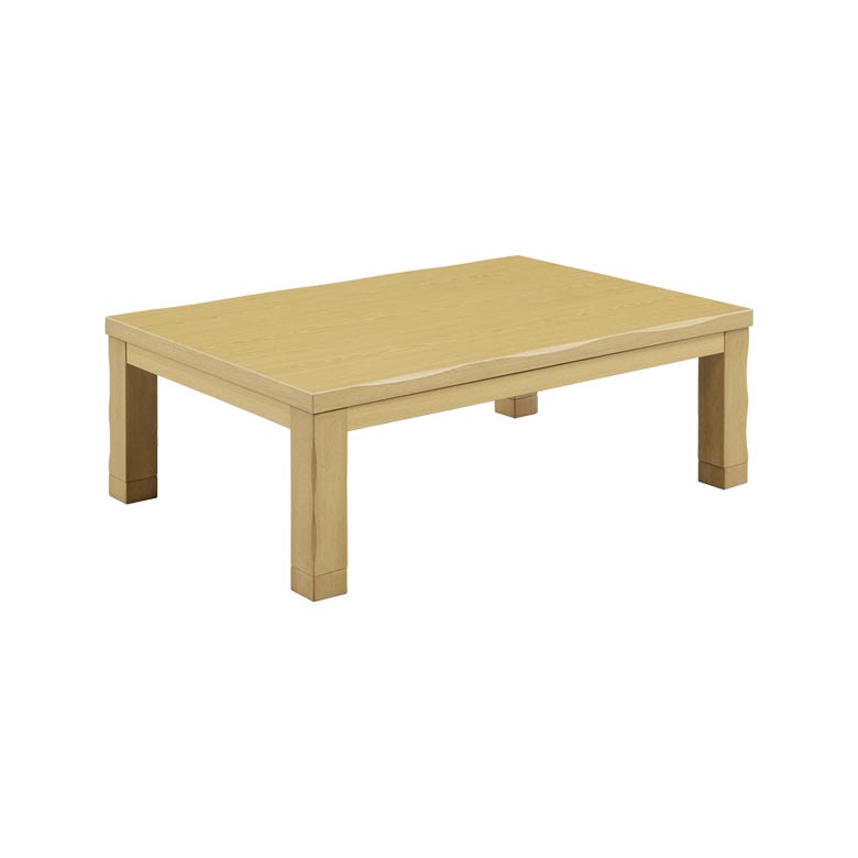 こたつテーブル 幅120cm 長方形 座卓テーブル 家具調こたつ 木製 継ぎ脚付き こたつ本体のみ 120 こたつ テーブル｜fiveseason｜03