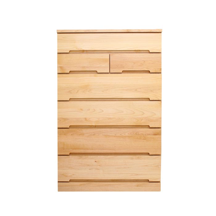未来商会 チェスト 6段 収納 ハイチェスト 完成品 幅80cm 国産 日本製