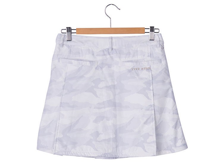 WAACゴルフ星柄フリーススカート ネイビー WAACゴルフ星柄フリース