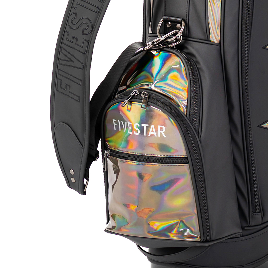 ファイブスター STAR LOGO HOLOGRAM STAND CADDYBAG BK スタンド