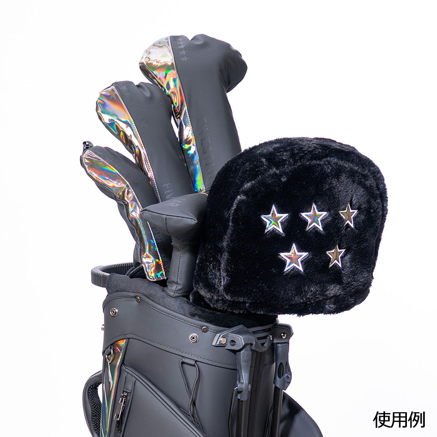 ファイブスター STAR LOGO HOLOGRAM BOA IRON COVER BK