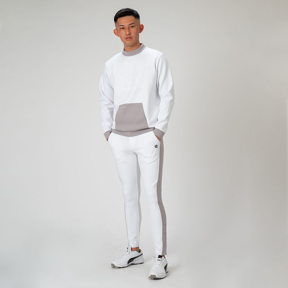 FIVE STAR SALE トレーナ ゴルフウェア メンズ 長袖 モックネック