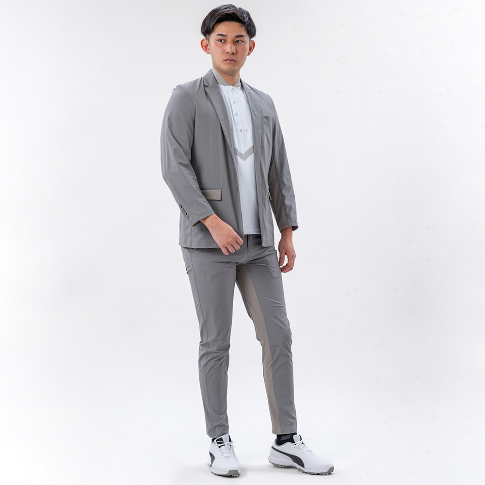 FIVE STAR ジャケット ゴルフウェア メンズ 長袖 ストレッチ スリム