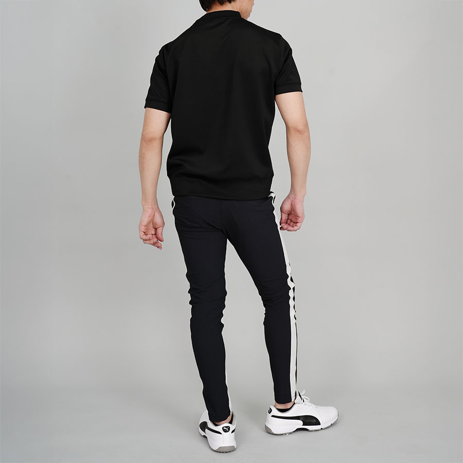 FIVE STAR SALE モックネック ゴルフ メンズ 春 シャツ 半袖 厚手
