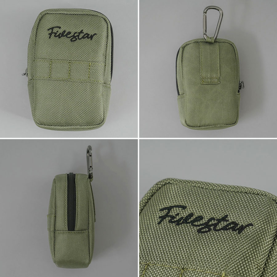 距離計ゴルフ 距離計ケース ポーチ 小物入れ ボールケース 軽量 ベルトケース 小物ケース カラビナ付き 無地 ロゴ シンプル おしゃれ ファイブスター | FIVE STAR（ゴルフ） | 04