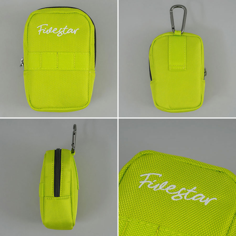 距離計ゴルフ 距離計ケース ポーチ 小物入れ ボールケース 軽量 ベルトケース 小物ケース カラビナ付き 無地 ロゴ シンプル おしゃれ ファイブスター | FIVE STAR（ゴルフ） | 05