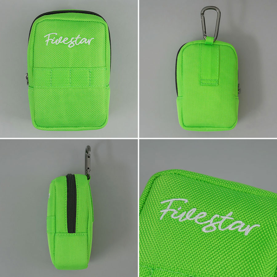距離計ゴルフ 距離計ケース ポーチ 小物入れ ボールケース 軽量 ベルトケース 小物ケース カラビナ付き 無地 ロゴ シンプル おしゃれ ファイブスター | FIVE STAR（ゴルフ） | 06