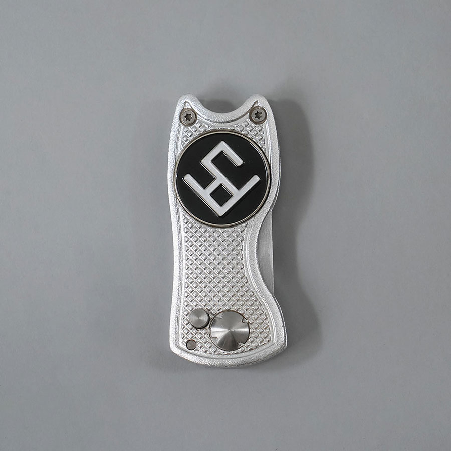 グリーンフォーク ゴルフ 折りたたみ 2本刃 ピッチマーク リペアツール マーカー付き シンプル おしゃれ ファイブスター | FIVE STAR（ゴルフ） | 04