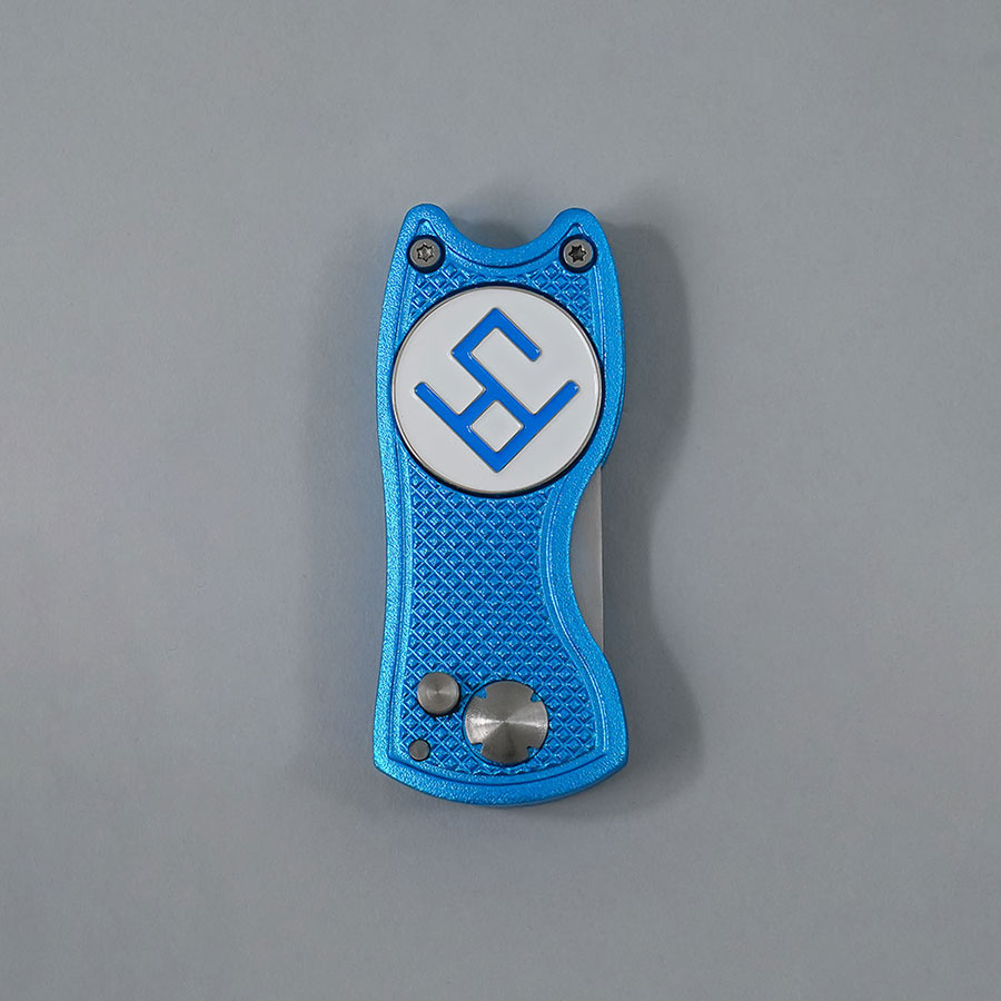 グリーンフォーク ゴルフ 折りたたみ 2本刃 ピッチマーク リペアツール マーカー付き シンプル おしゃれ ファイブスター | FIVE STAR（ゴルフ） | 03