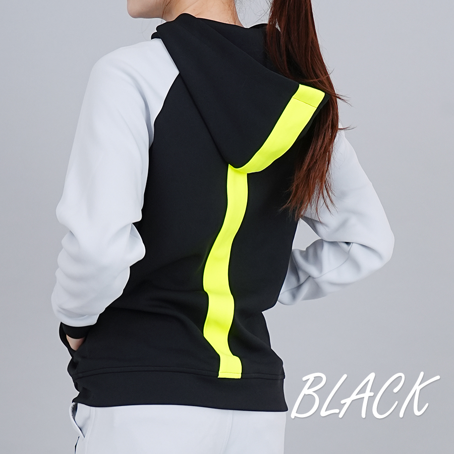 パーカー ゴルフウェア メンズ フルジップ 長袖 ストレッチ ネオンライン ゴルフ おしゃれ レディース ユニセックス 秋 冬 星 スター ファイブスター 新作 | FIVE STAR（ゴルフ） | 02