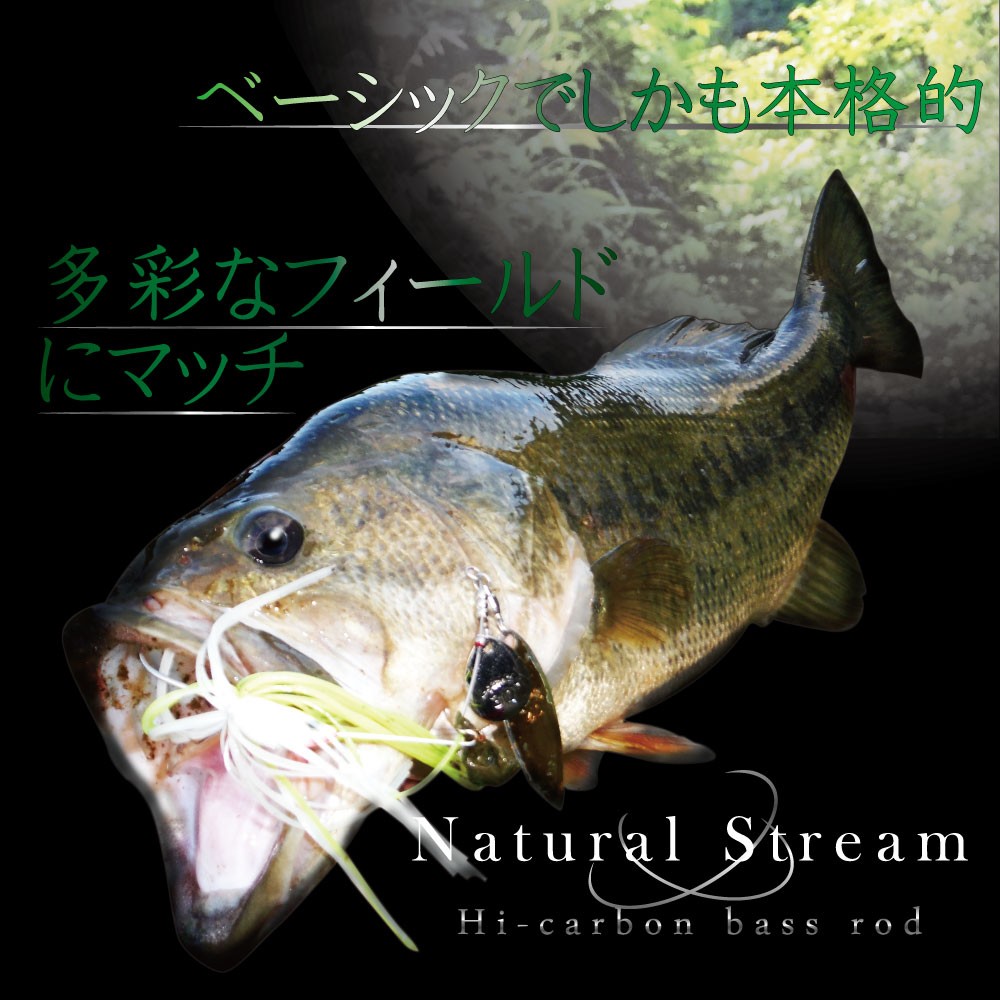 FIVE STAR（ファイブスター） バス釣りステップアップ Natural Stream