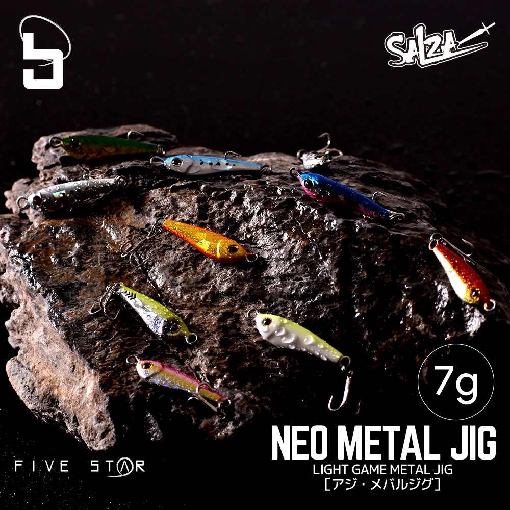 飛ぶ Salza Neo Metal Jig 7g ソルザ ネオメタルジグ7g アジ メバル ジグ ルアー Five Star ファイブスター ネコポス対応 10 Five Star Store 通販 Yahoo ショッピング