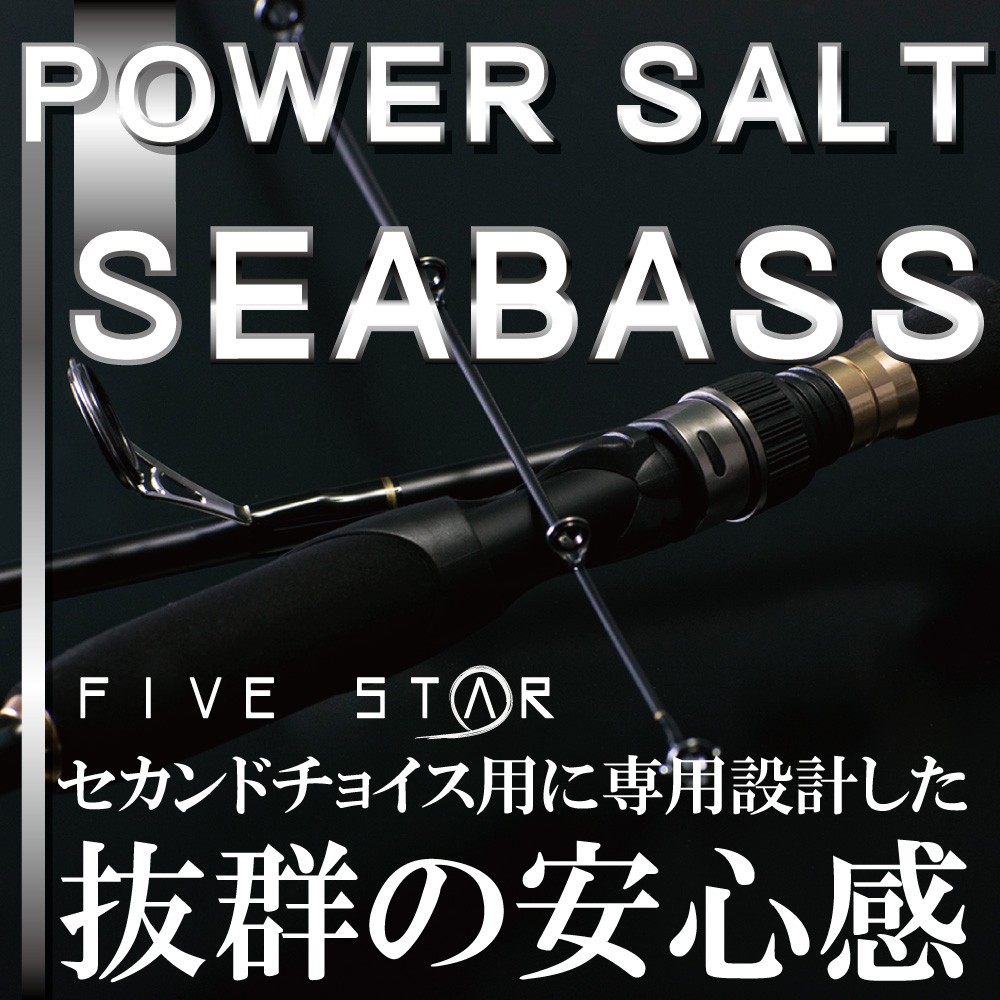 初めてのシーバス釣りに最適！POWER SALT SEABASS 86F/パワーソルト