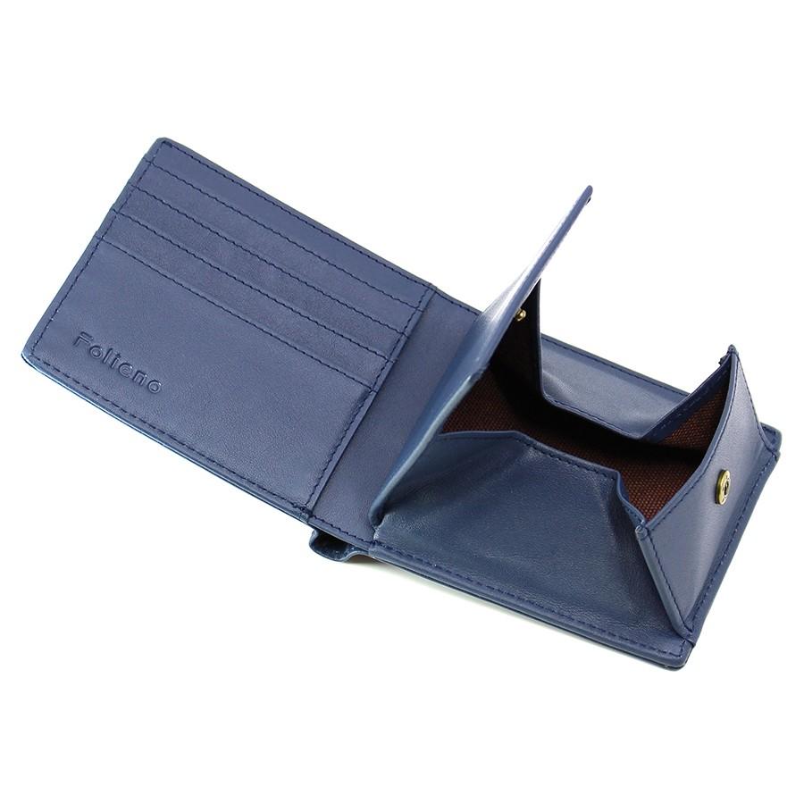 財布 メンズ 二つ折り 日本製 フォリエノ Folieno 本革 3素材 ボックス型小銭入れ 二つ折り財布 m012 オイルドヌバック スムース イントレチャート｜fizi｜02