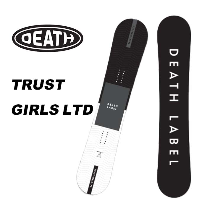 DEATH LABEL デスレーベル スノーボード 板 TRUST GIRLS LTD 21-22 モデル｜fjanck2