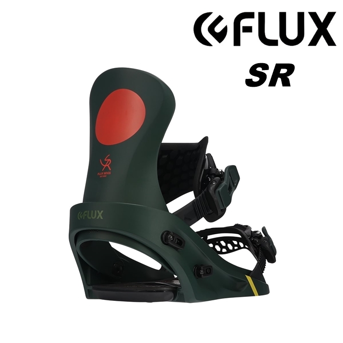 FLUX フラックス スノーボード ビンディング SR DEEP GREEN 21-22 モデル エスアール