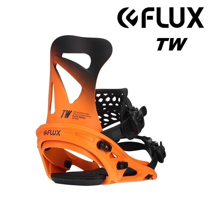 FLUX フラックス スノーボード ビンディング TW ORANGE 21-22