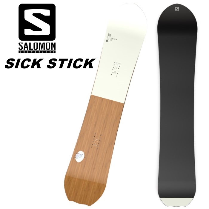 SALOMON サロモン スノーボード 板 SICK STICK 21-22 モデル シックスティック : 122361004 : F.JANCK  Yahoo!店 - 通販 - Yahoo!ショッピング