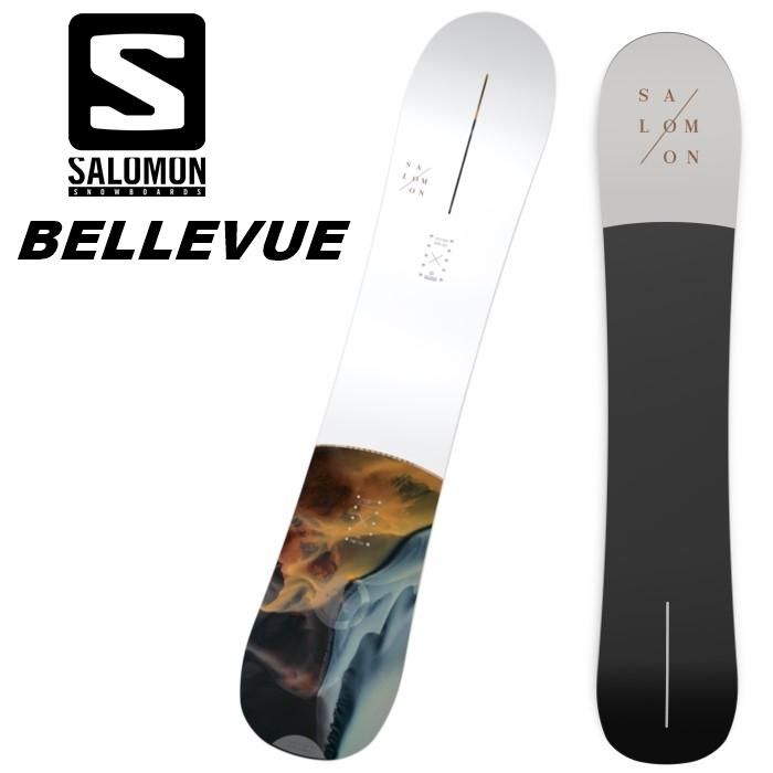 SALOMON サロモン スノーボード 板 BELLEVUE 21-22 モデル ベルビュー レディース｜fjanck2
