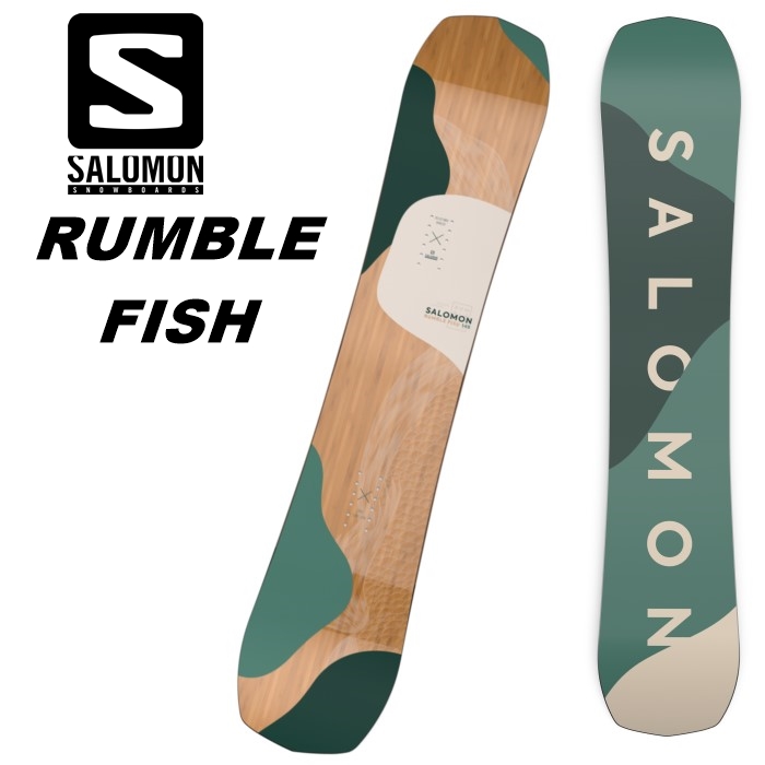 SALOMON サロモン スノーボード 板 RUMBLE FISH 21-22 モデル ランブルフィッシュ(16698円)