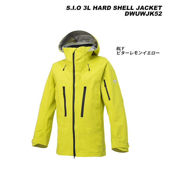 DESCENTE DWUWJK52 S.I.O 3L HARD SHELL JACKET / SHAUN 23-24モデル